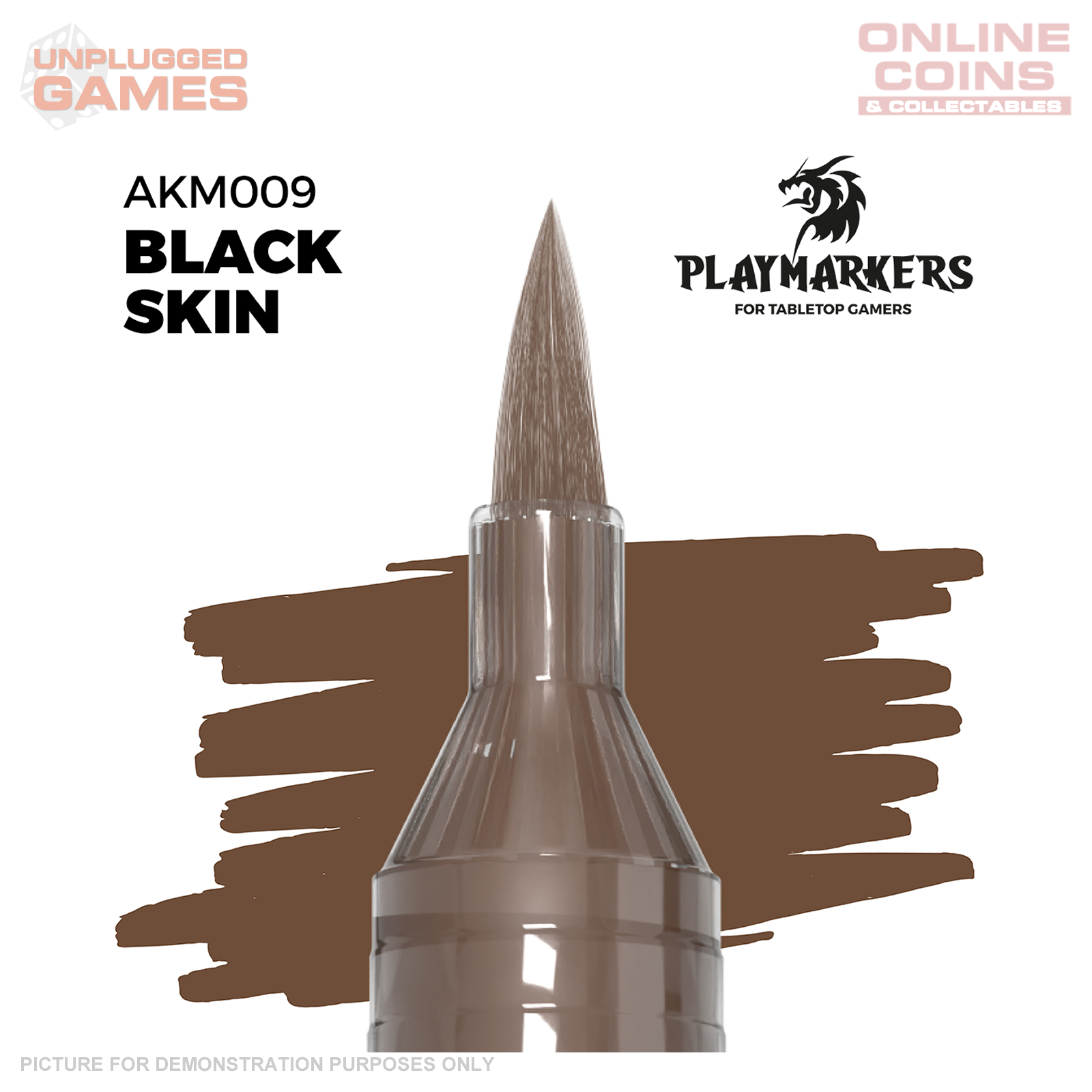 AK Interactive - Playmarkers - BLACK SKIN
